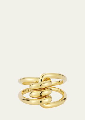 Huxley 18K Yellow Gold Single Coil Link Ring