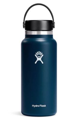 Hydro Flask 32-Ounce Wide Mouth Cap Water Bottle in Indigo