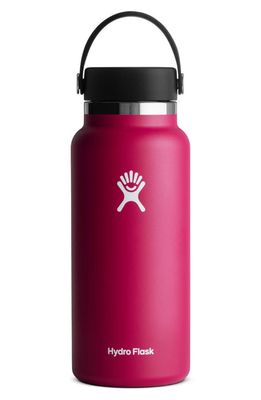 Hydro Flask 32-Ounce Wide Mouth Cap Water Bottle in Snapper