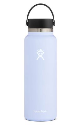 Hydro Flask 40-Ounce Wide Mouth Cap Water Bottle in Fog