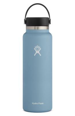 Hydro Flask 40-Ounce Wide Mouth Cap Water Bottle in Rain