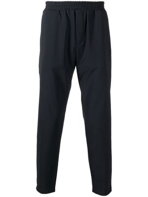 Hydrogen cropped tapered trousers - Black