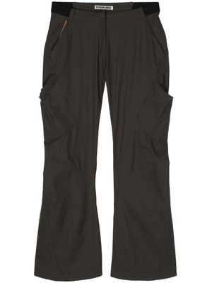 Hyein Seo belted bootcut trousers - Grey