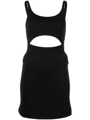 Hyein Seo cut-out sleeveless mini dress - Black