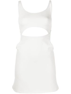 Hyein Seo cut-out sleeveless mini dress - White