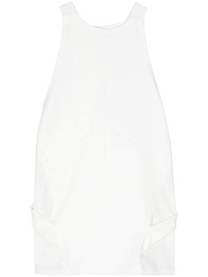 Hyein Seo twist-detailing tank top - White