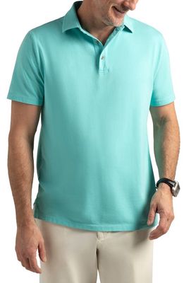 Hypernatural Pinehurst Classic Fit Cotton Blend Golf Polo in Bermuda 