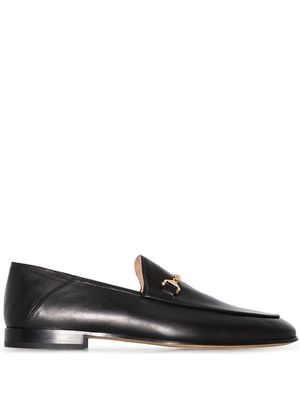 HYUSTO Debbie leather penny loafers - Black