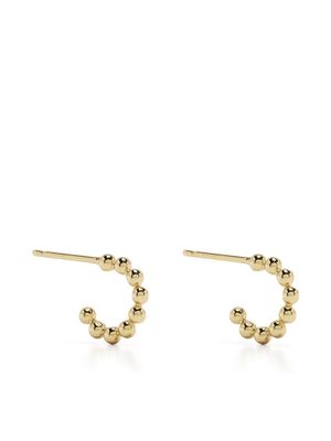 Hzmer Jewelry gold-plated hoop earrings