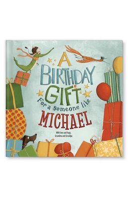 I See Me! 'A Birthday Gift' Personalized Book in Green