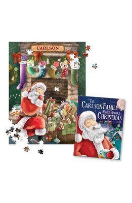 I See Me! 'Our Family's Night Before Christmas' Personalized Book & 500-Piece Puzzle Set in Girl