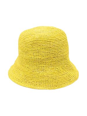 IBELIV raffia bucket hat - Yellow