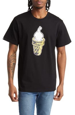 ICE CREAM Dilly Graphic T-Shirt in Black