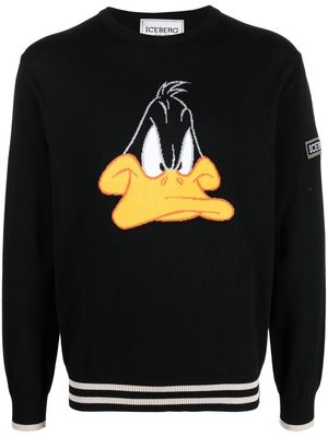Iceberg cartoon graphic sweatshirt - Black