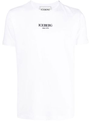 Iceberg cartoon-print short-sleeve T-shirt - White