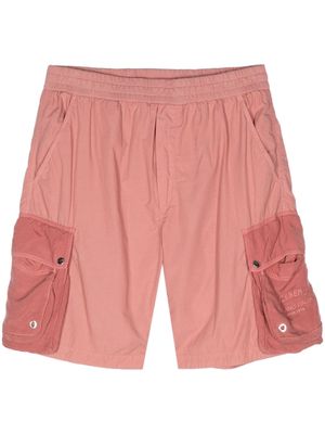 Iceberg embroidered-logo cargo shorts - Pink