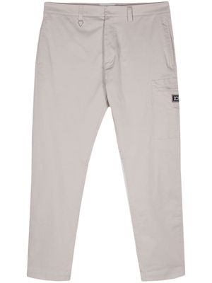 Iceberg gabardine straight-leg trousers - Grey