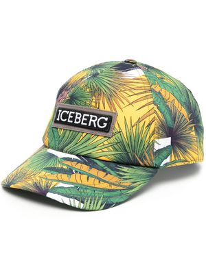 Iceberg graphic-print baseball cap - Green