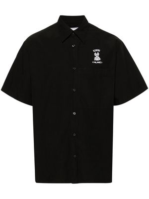 Iceberg graphic-print short-sleeve shirt - Black