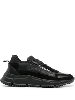 Iceberg Gregor leather sneakers - Black