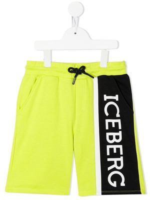 Iceberg Kids logo-print shorts - Yellow