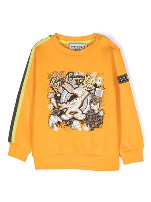 Iceberg Kids x Looney Tunes graphic-print sweatshirt - Orange