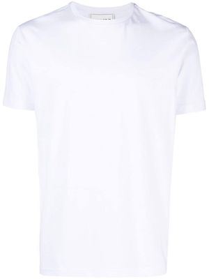 Iceberg logo-embroidery cotton T-shirt - White