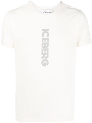 Iceberg logo front t-shirt - White