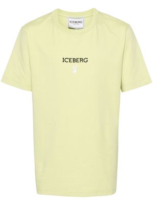 Iceberg logo-print cotton T-shirt - Green