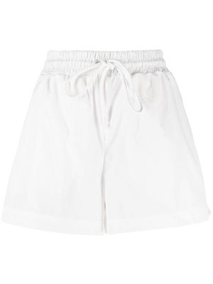 Iceberg logo-print short shorts - White