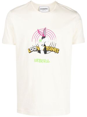 Iceberg Looney Tune logo-print T-shirt - Yellow