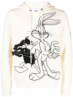 Iceberg Looney Tunes embroidery hoodie - Neutrals