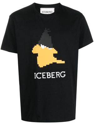 Iceberg Looney Tunes logo-print T-shirt - Black