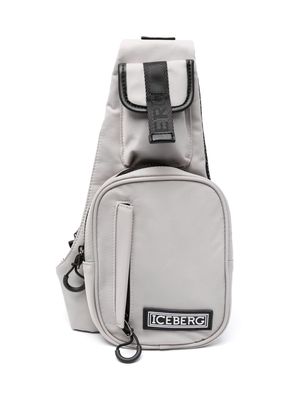 Iceberg multi-pockets shoulder bag - Grey
