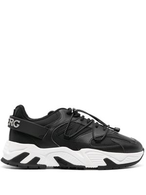 Iceberg Spyder Look leather sneakers - Black