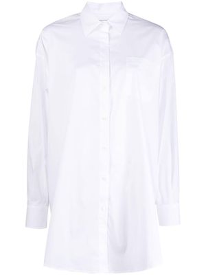 Iceberg stretch-cotton poplin shirt - White
