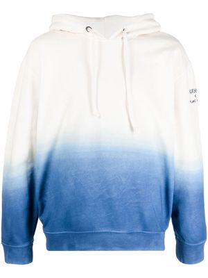 Iceberg x Kailand O. Morris gradient hoodie - Blue