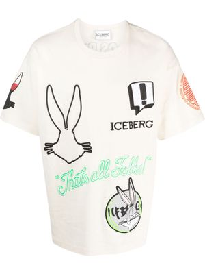 Iceberg x Looney Tunes CNY 'That's All Folks' T-shirt - Neutrals