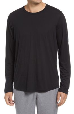 Icebreaker Cool-Lite™ Sphere Long Sleeve Performance T-Shirt in Black