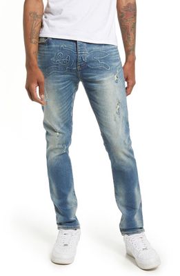 ICECREAM Boss Skinny Fit Jeans in Custard