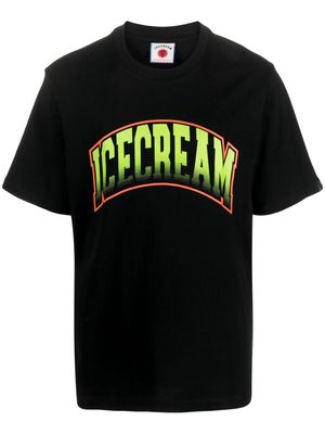 ICECREAM College cotton T-shirt - Black
