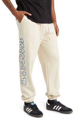 ICECREAM Freezer Logo Cotton Sweatpants in Fog at Nordstrom, Size Medium