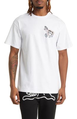 ICECREAM Garçon Means Boy Graphic T-Shirt in White
