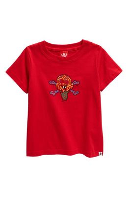 ICECREAM Kids' Cone Maze Cotton Graphic T-Shirt in Red