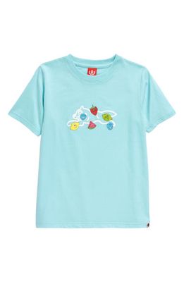 ICECREAM Kids' Fruit Logo Cotton Graphic T-Shirt in Angel Blue