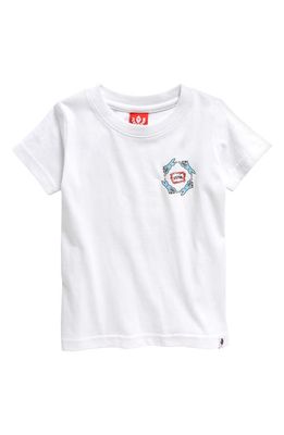 ICECREAM Kids' Ice Cream Cotton Graphic T-Shirt in White