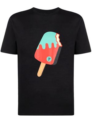 ICECREAM logo-print cotton T-shirt - Black