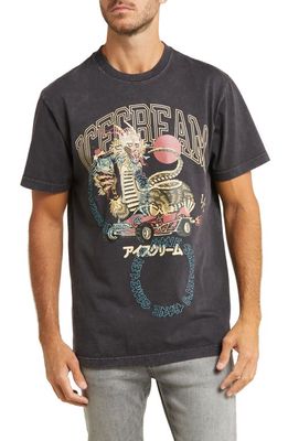 Icecream Men's Family Reunion Cotton Graphic Tee in Shale