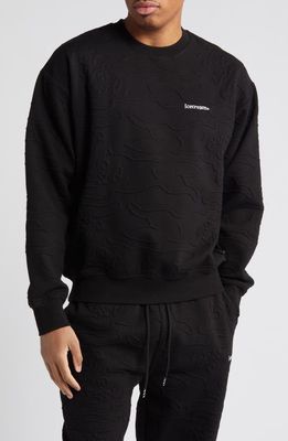 ICECREAM Sabin Sweatshirt in Black