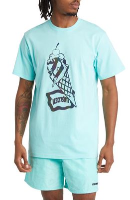 ICECREAM Shine Graphic T-Shirt in Aruba Blue